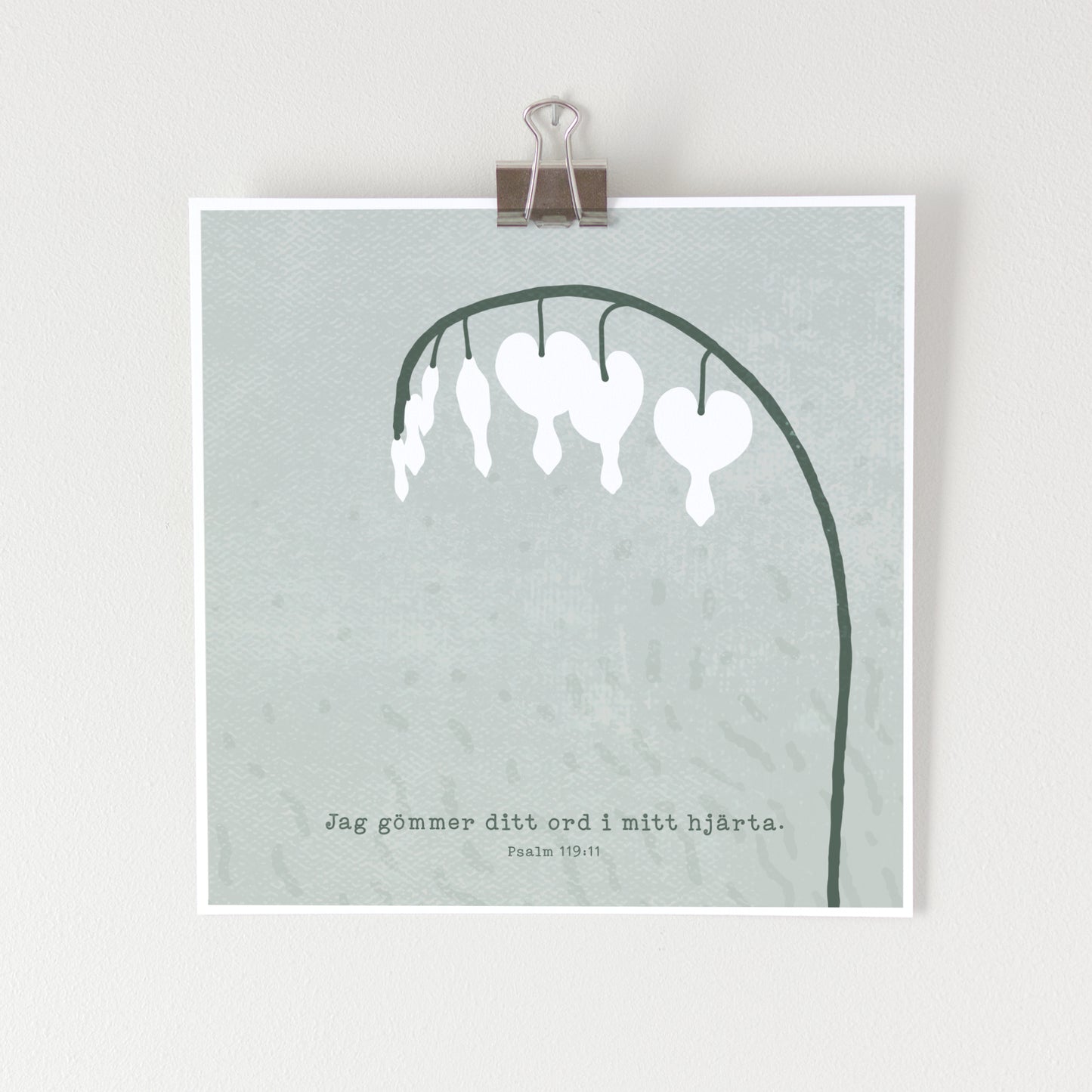 Psalm 119:11 Fine Art Print