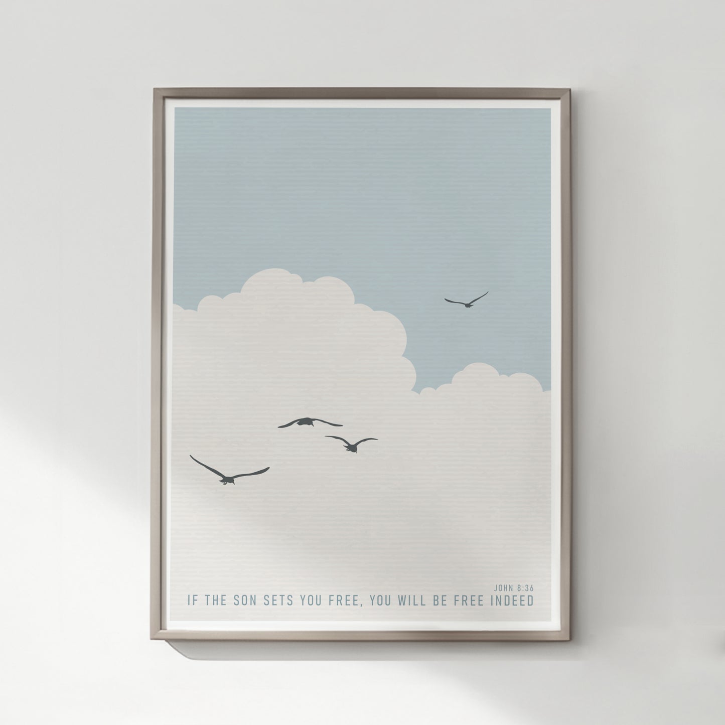 John 8:36 Fine Art Print