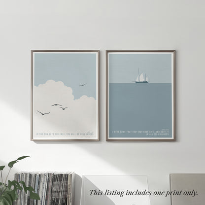 John 8:36 Fine Art Print