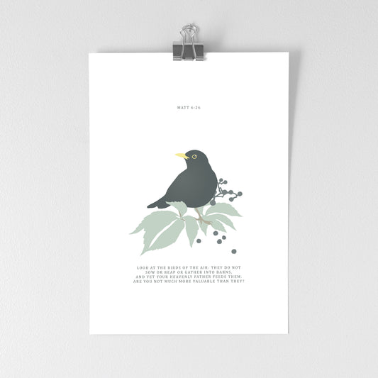 Matthew 6:26 Fine Art Print