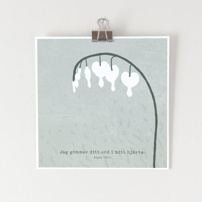 Psalm 119:11 Fine Art Print