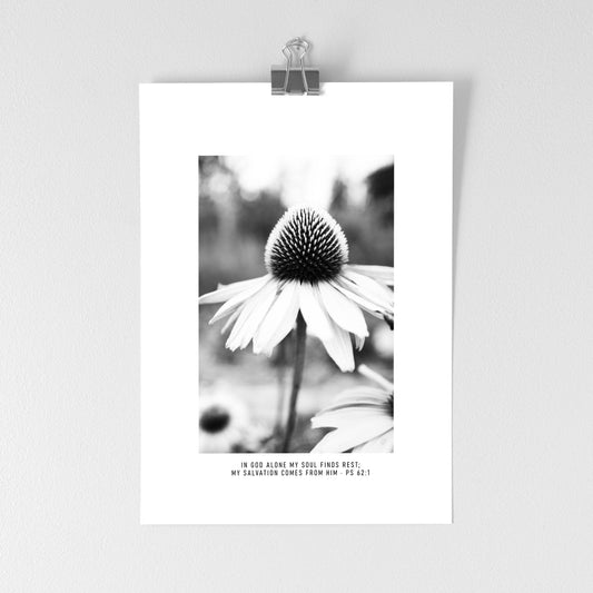 Photography Psalm 62:1 Fine Art Print