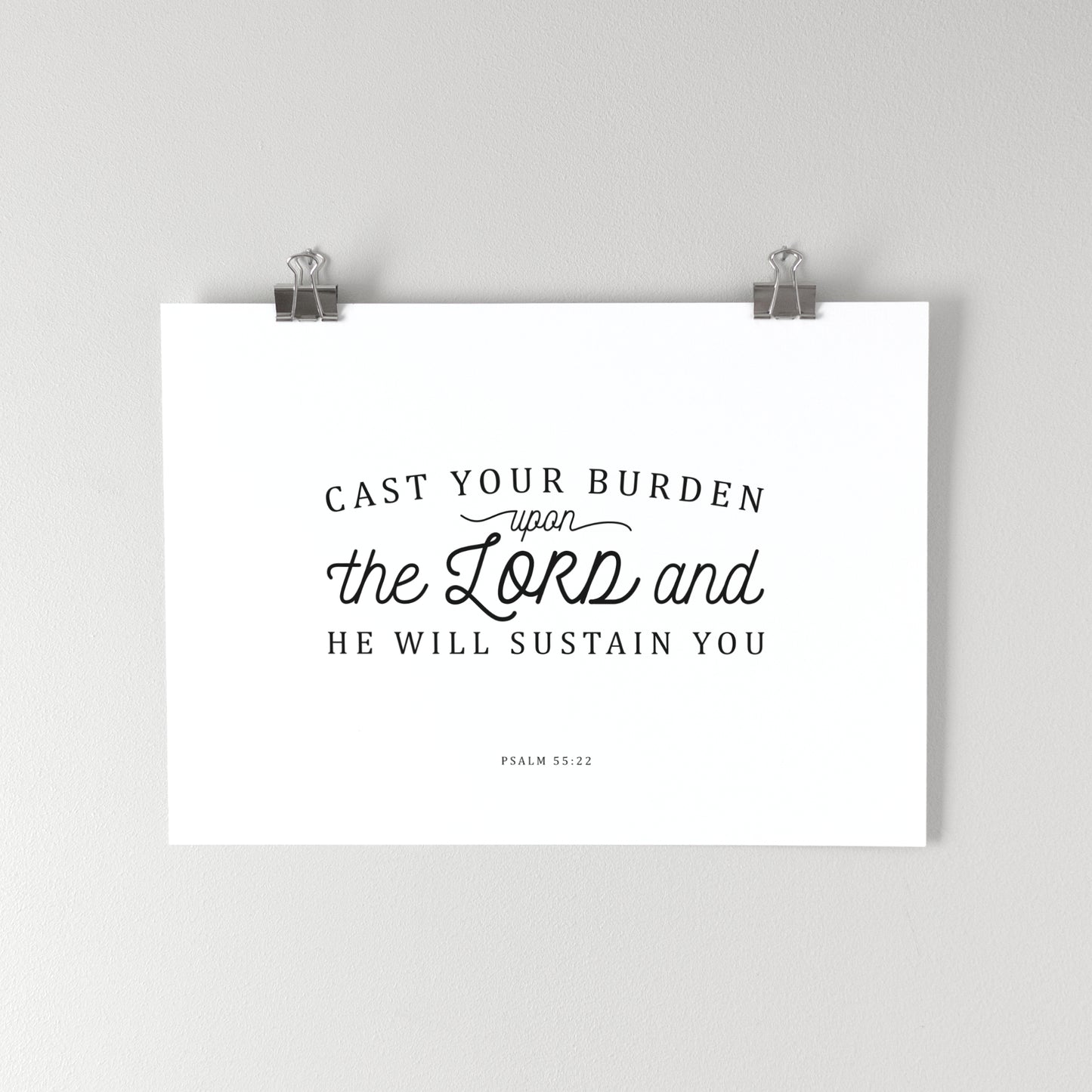 Typography Fine Art Print