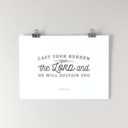 Typography Fine Art Print