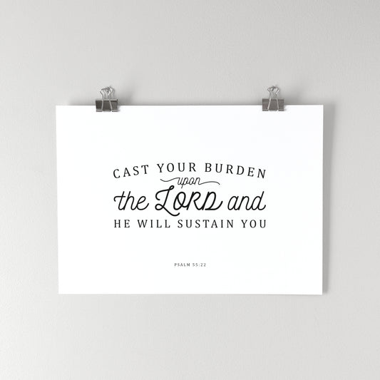 Typography Fine Art Print